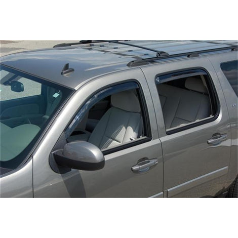 Element Tinted Window Visors (Set of 4) <br> 07-14 Chevy Silverado, GMC Sierra 1500 2500 3500 HD