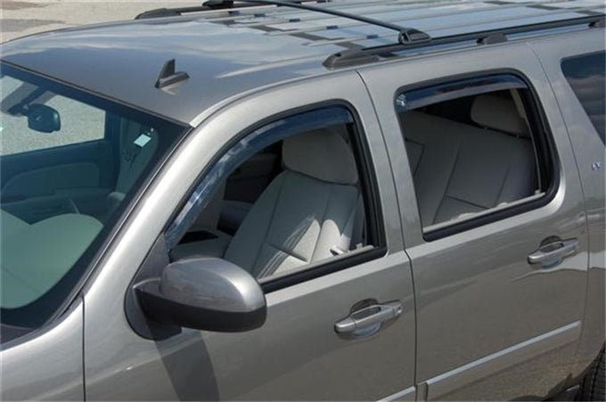 Element Tinted Window Visors (Set of 4) <br> 07-14 Chevy Silverado, GMC Sierra 1500 2500 3500 HD
