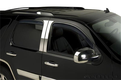 Element Tinted Window Visors (Set of 4) <br> 07-14 Chevy Silverado, GMC Sierra 1500 2500 3500 HD