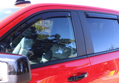 Element Tinted Window Visors (Set of 4) <br> 07-14 Chevy Silverado, GMC Sierra 1500 2500 3500 HD