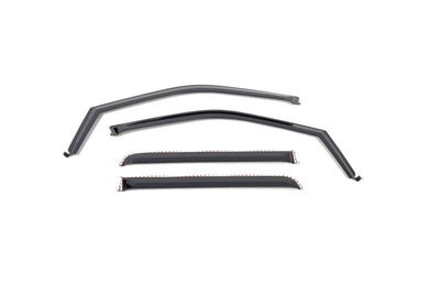 Element Tinted Window Visors <br> 17-24 Ford F-250 F-350 F-450 F-550 Super Duty