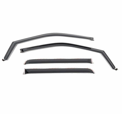 Element Tinted Window Visors <br> 17-24 Ford F-250 F-350 F-450 F-550 Super Duty