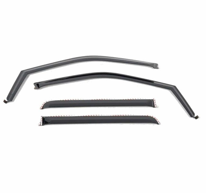 Element Tinted Window Visors <br> 17-24 Ford F-250 F-350 F-450 F-550 Super Duty