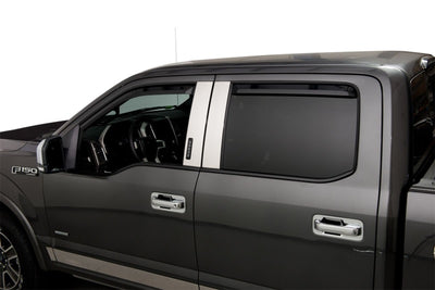 Element Tinted Window Visors <br> 17-24 Ford F-250 F-350 F-450 F-550 Super Duty