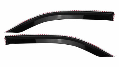 Front Element Tinted Window Visors(Front Only) <br> 17-24 Ford F-150 F-250 F-350 F-450 Super Duty