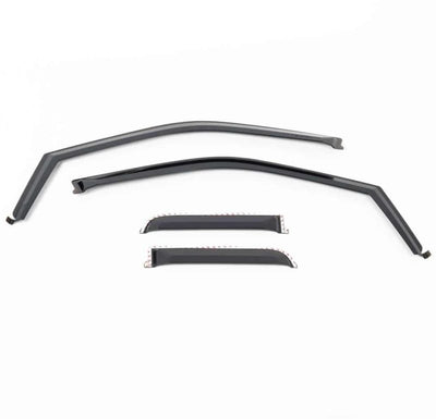 Element Tinted Window Visors <br> 17-24 Ford F-250 F-350 F-450 F-550 Super Duty