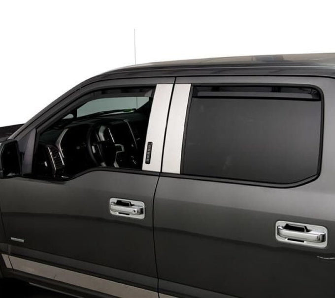 Element Tinted Window Visors <br> 99-16 Ford F-250 F-350 F-450 Super Duty