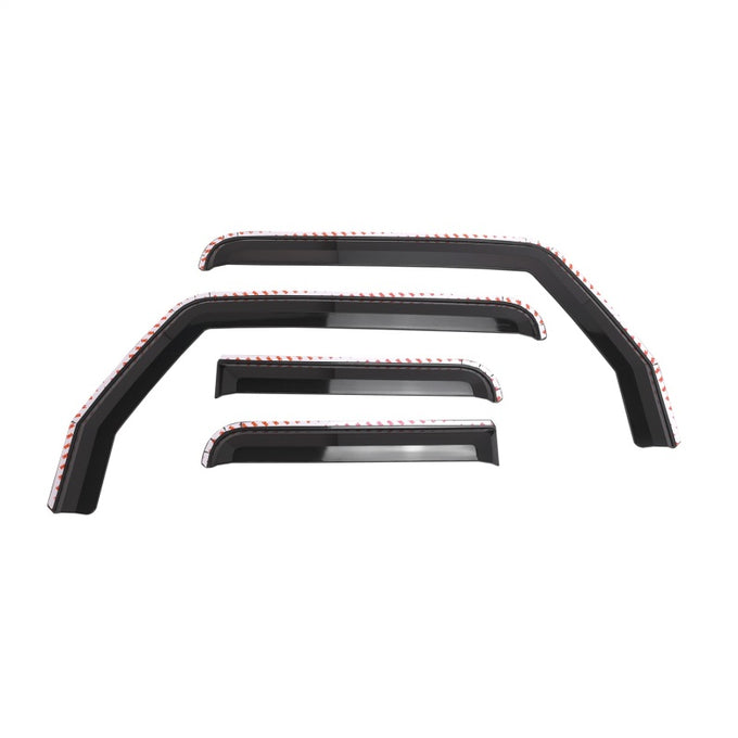Set of 4 Element Tinted Window Visors <br> 18-24 Jeep Gladiator, Wrangler JK