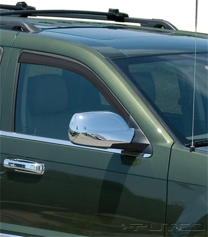 Element Tinted Window Visors <br> 05-10 Jeep Grand Cherokee
