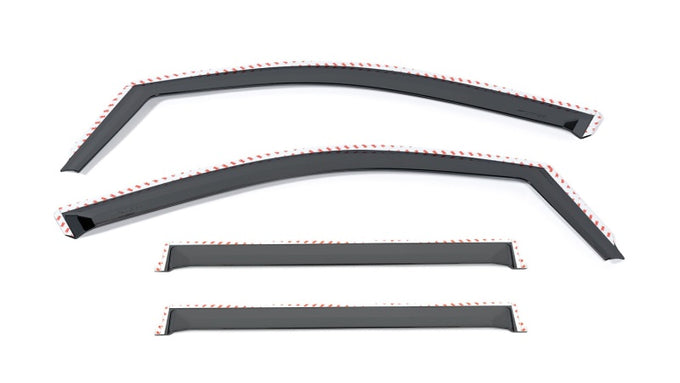 Element Tinted Window Visors (Set of 4) <br> 19-25 Chevy Silverado, GMC Sierra 1500 2500 3500 HD