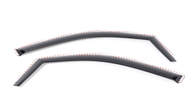 Front Element Tinted Window Visors <br> 19-25 Chevy/GMC Silverado Sierra 1500 2500 3500 HD