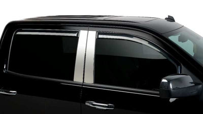 Set of 4 Element Tinted Window Visors <br> 16-24 Nissan TITAN