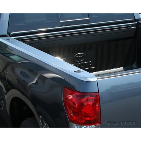 6.5ft. BedStainless Steel Bed Rail Caps (Holes) <br> 07-13 Toyota Tundra