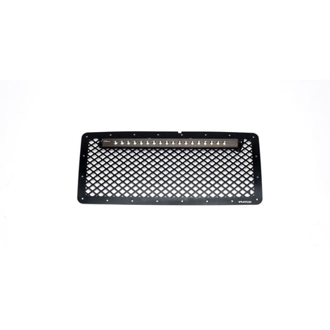 SS Black Grille w/ 20in Luminix Light Bar <br> 07-18 Jeep Wrangler (JK)