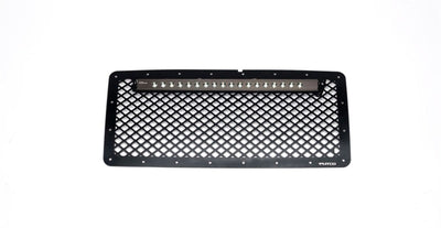 SS Black Grille w/ 20in Luminix Light Bar <br> 07-18 Jeep Wrangler (JK)