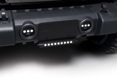 SS Black Grille w/ 20in Luminix Light Bar <br> 07-18 Jeep Wrangler (JK)