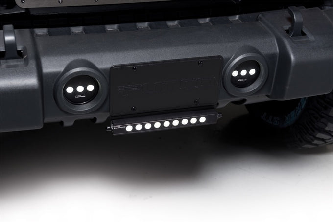 SS Black Grille w/ 20in Luminix Light Bar <br> 07-18 Jeep Wrangler (JK)
