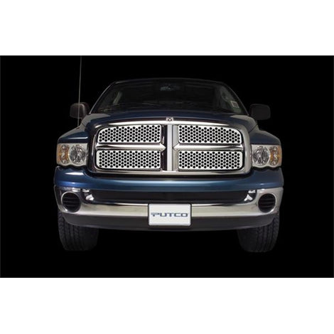 Designer FX Grilles Honeycomb w/ Logo Over <br> 99-06 MC Yukon, 99-02 Sierra 1500