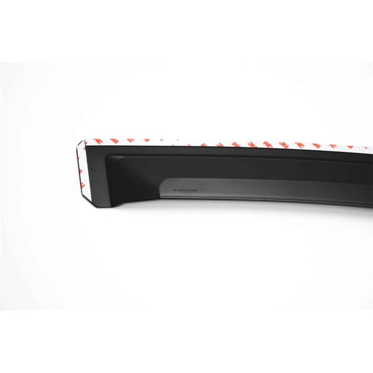 Front Element Matte Black Window Visors <br> 17-24 Ford F-250 F-350 F-450 F-550 Super Duty
