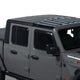 Set of 4 Element Matte Black Window Visors <br> 18-24 Jeep Gladiator, Wrangler JK