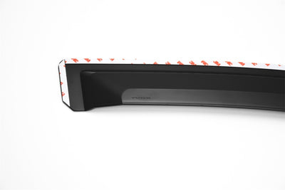Set of 4 Element Matte Black Window Visor <br> 19-25 Chevy Silverado, GMC Sierra 1500 2500 3500 HD