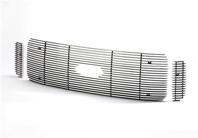 Shadow Billet Bar Grille w/ Logo CutOut <br> 01-05 Ford Explorer Sport Trac