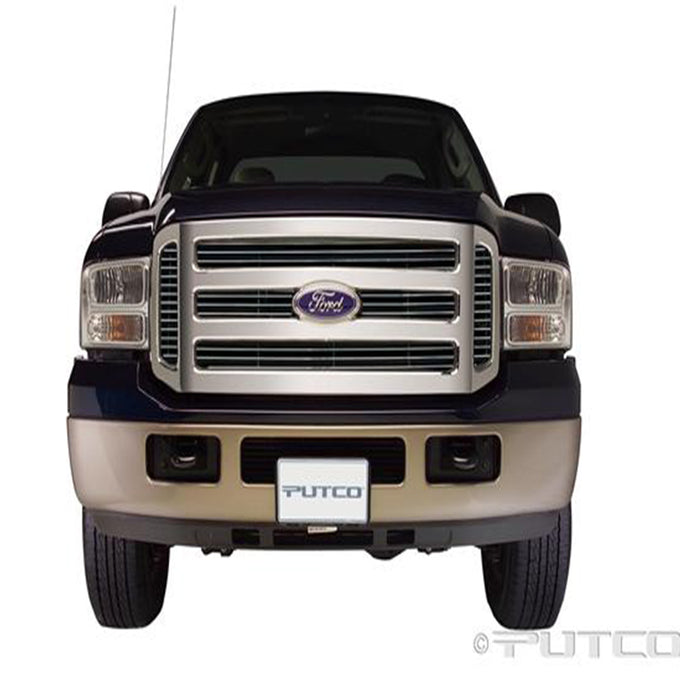 Shadow Billet Grilles <br> 05-07 Ford F-350 F-250
