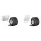 Polished Stainless Steel HEX Steel Mud Skins <br> 15-24 Ford F-150