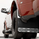 Rear Polished Stainless Steel HEX Steel Mud Skins <br> 19-24 Dodge Ram 3500