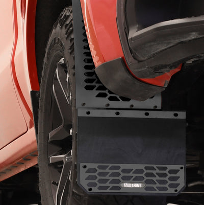 Black HEX Mud Skins <br> 14-19 Chevy/GMC Silverado Sierra 1500 2500 3500 HD