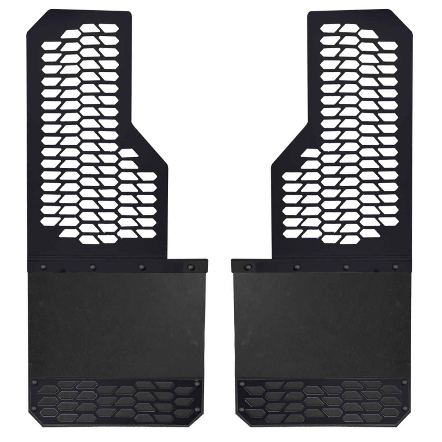 Black HEX Mud Skins <br> 11-16 Ford F-250 F-350 F-450 Super Duty