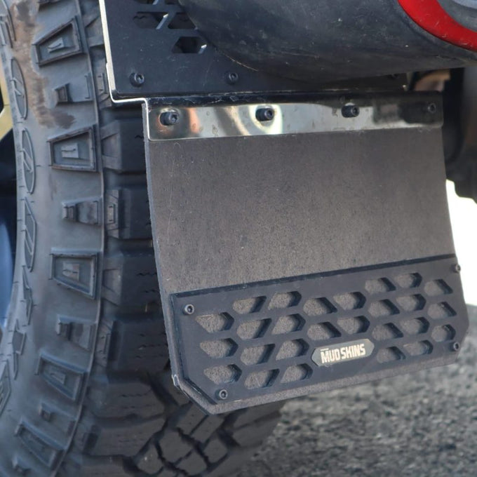 Black HEX Mud Skins <br> 11-16 Ford F-250 F-350 F-450 Super Duty
