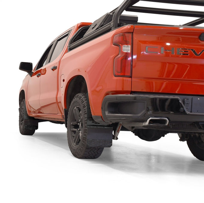 Rear Black HEX Mud Skins <br> 11-16 Ford F-350 F-450 Super Duty