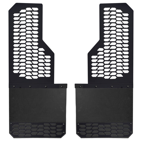 Black HEX Mud Skins <br> 15-19 Chevy Silverado, GMC Sierra 3500 HD