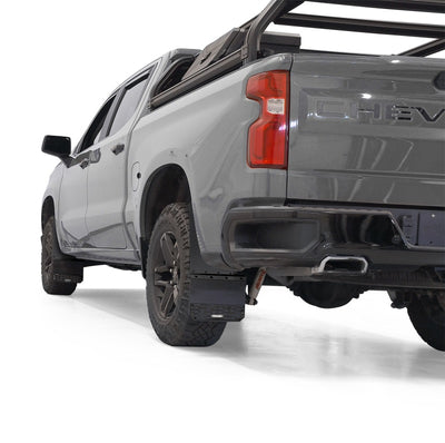 Black HEX Mud Skins Front <br> 2020 Chevy Silverado, GMC Sierra 2500 3500 HD