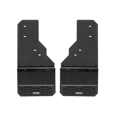 Black HEX Mud Skins Front <br> 2020 Chevy Silverado, GMC Sierra 2500 3500 HD
