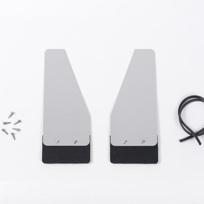 Stainless Steel Mud Flap (7-1/4in x 19in) <br> Universal