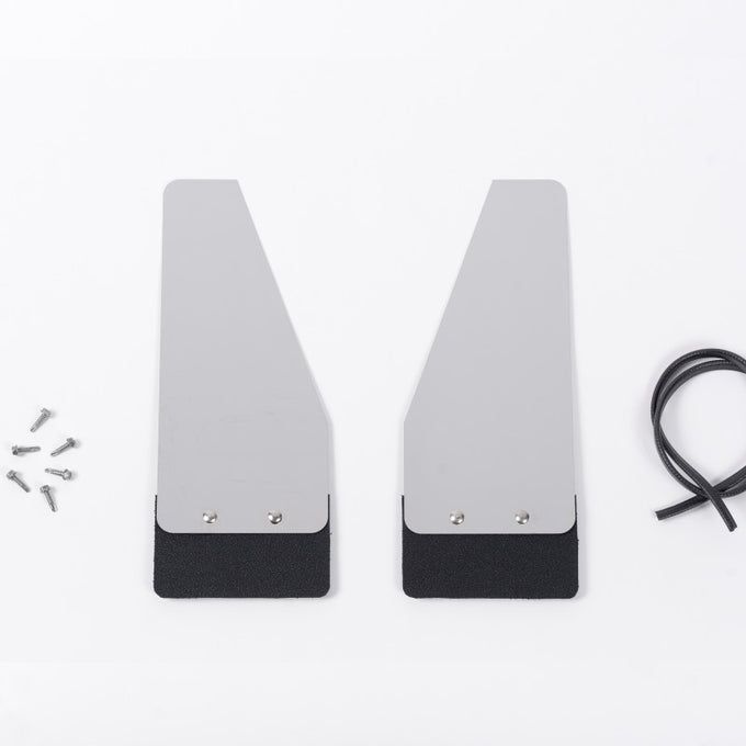 Stainless Steel Mud Flap (7-1/4in x 19in) <br> Universal