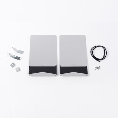 Stainless Steel Full-Size Mud Flap (12-1/2in x 20in) <br> Universal