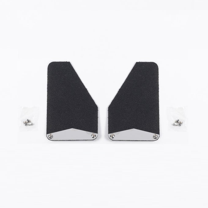 Rubber Mud Flap w/ SS Trim (6in x 10in) <br> Universal
