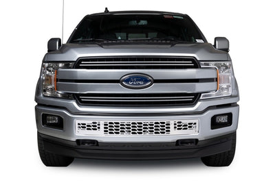 Polished SS Bumper Grille Inserts <br> 18-20 Ford F-150