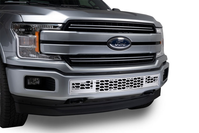 Polished SS Bumper Grille Inserts <br> 18-20 Ford F-150