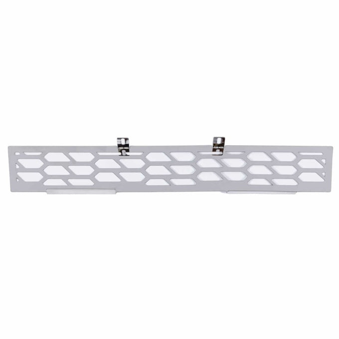 Hex Shield Polished SS Bumper Grille Inserts <br> 19-24 Ford Ranger