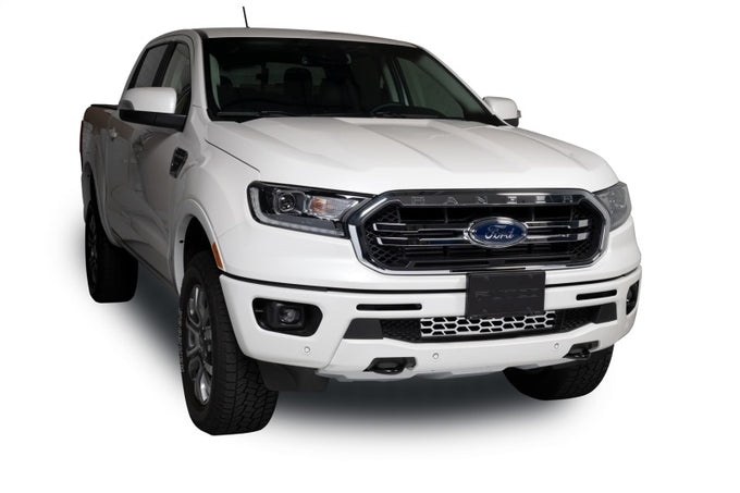 Hex Shield Polished SS Bumper Grille Inserts <br> 19-24 Ford Ranger