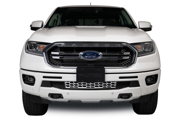 Hex Shield Polished SS Bumper Grille Inserts <br> 19-24 Ford Ranger