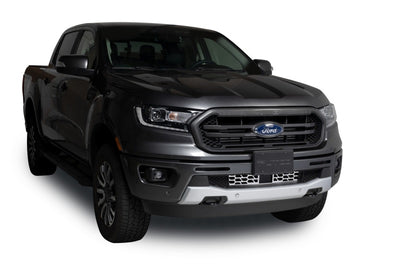 Hex Shield - Polished SS Bumper Grille Inserts <br> 19-24 Ford Ranger