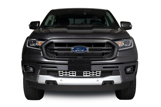 Hex Shield - Polished SS Bumper Grille Inserts <br> 19-24 Ford Ranger