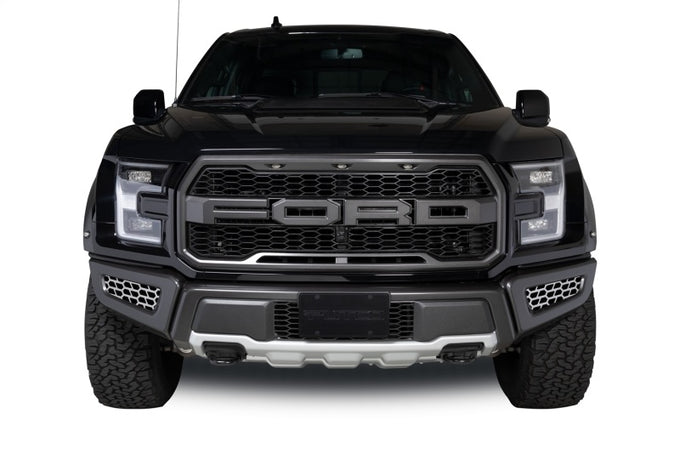 Hex Shield Polished SS Bumper Grille Inserts <br> 17-20 Ford F-150