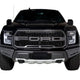 Hex Shield Polished SS Bumper Grille Inserts <br> 17-20 Ford F-150