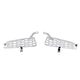 Hex Shield Polished SS Bumper Grille Inserts <br> 17-20 Ford F-150